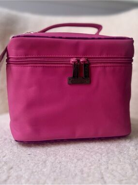 Hot Pink Burberry Cosmetic Travel Case